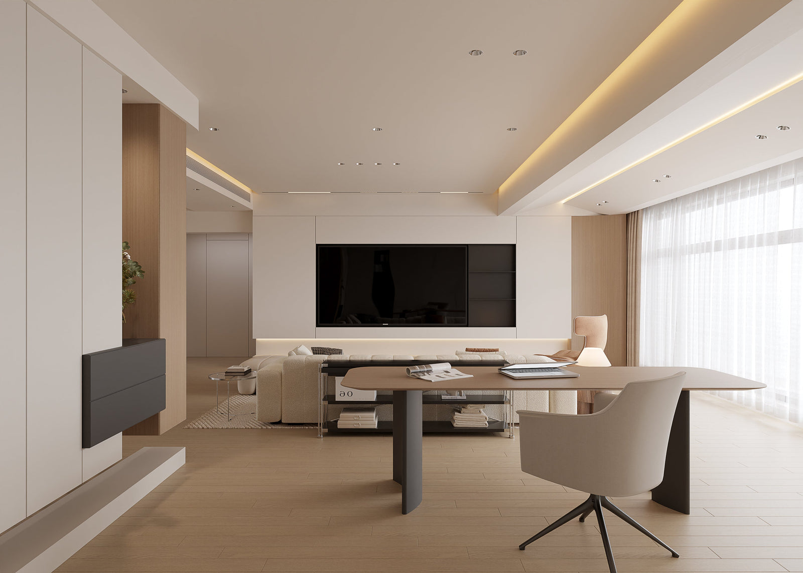 A Relaxed Everyday Life Wrapped in Natural Wood | Modern Nature-Inspired Home Design