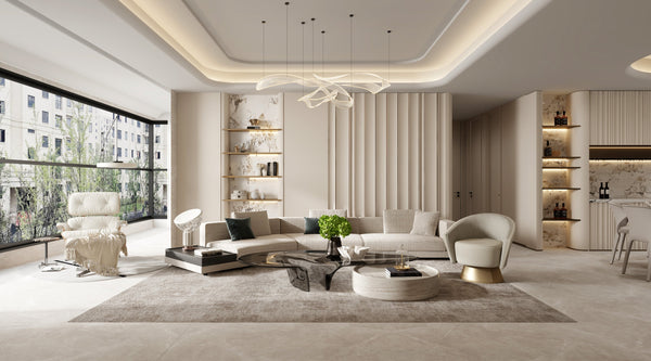 A Refined Balance of Contemporary Elegance and Warm Minimalism | Poly Tianrui (188) Private Residence, Guangzhou