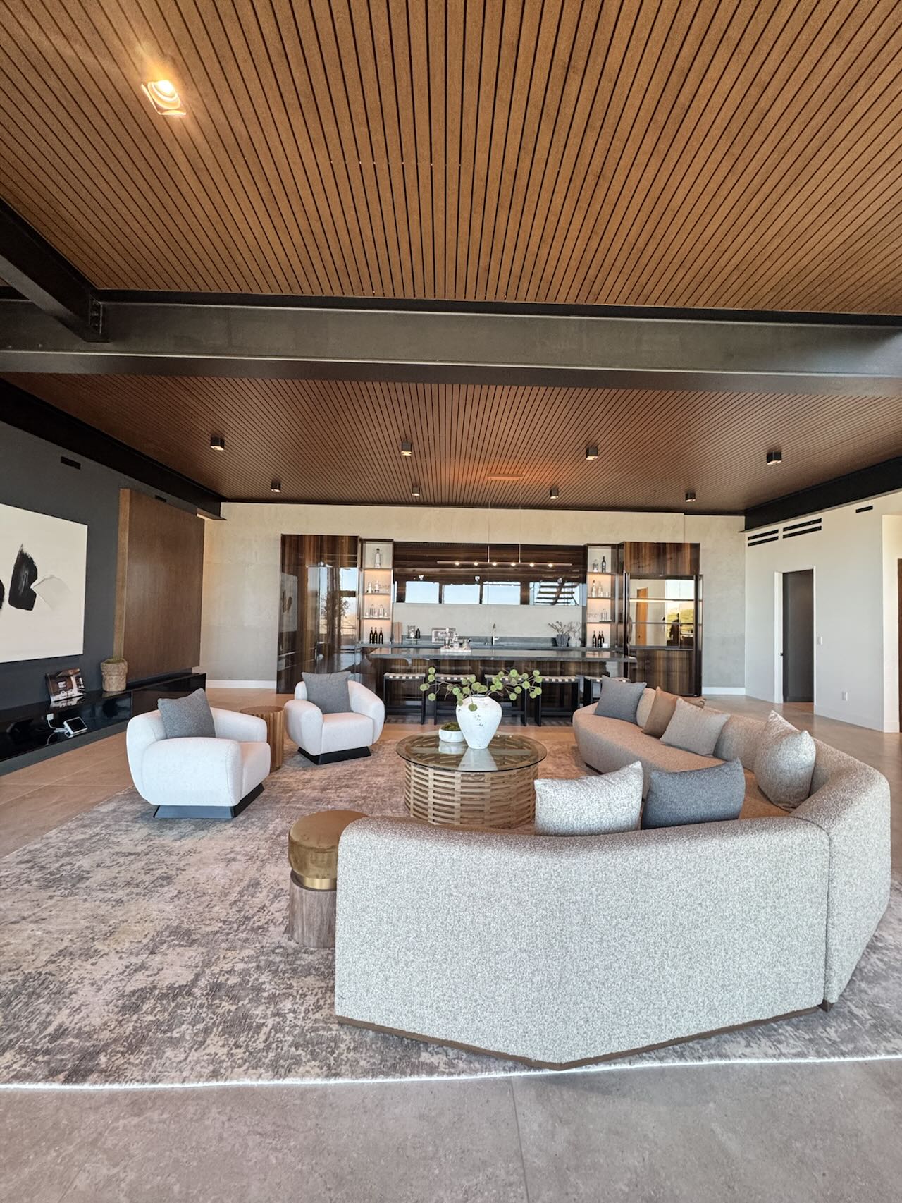 California Coastal Living Room Furniture Project | Complete Modern Coastal Furnishing Solution