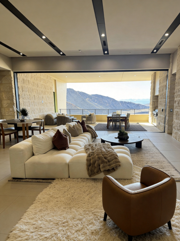 Desert Modern Mountain Villa | Full-Home Furnishing Solution with a Natural Modern Aesthetic