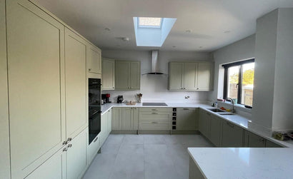 Beautiful Edison Painted Timber Kitchen Renovation | Dublin