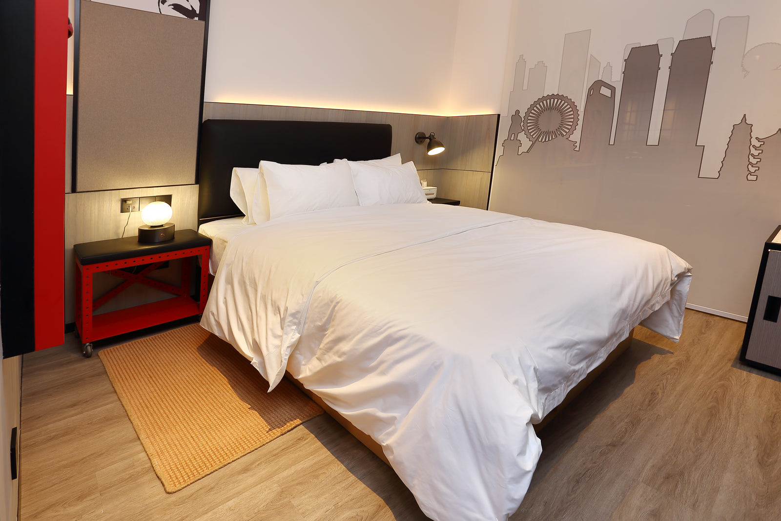 Moxy Hotel Model Room| Marriott 03