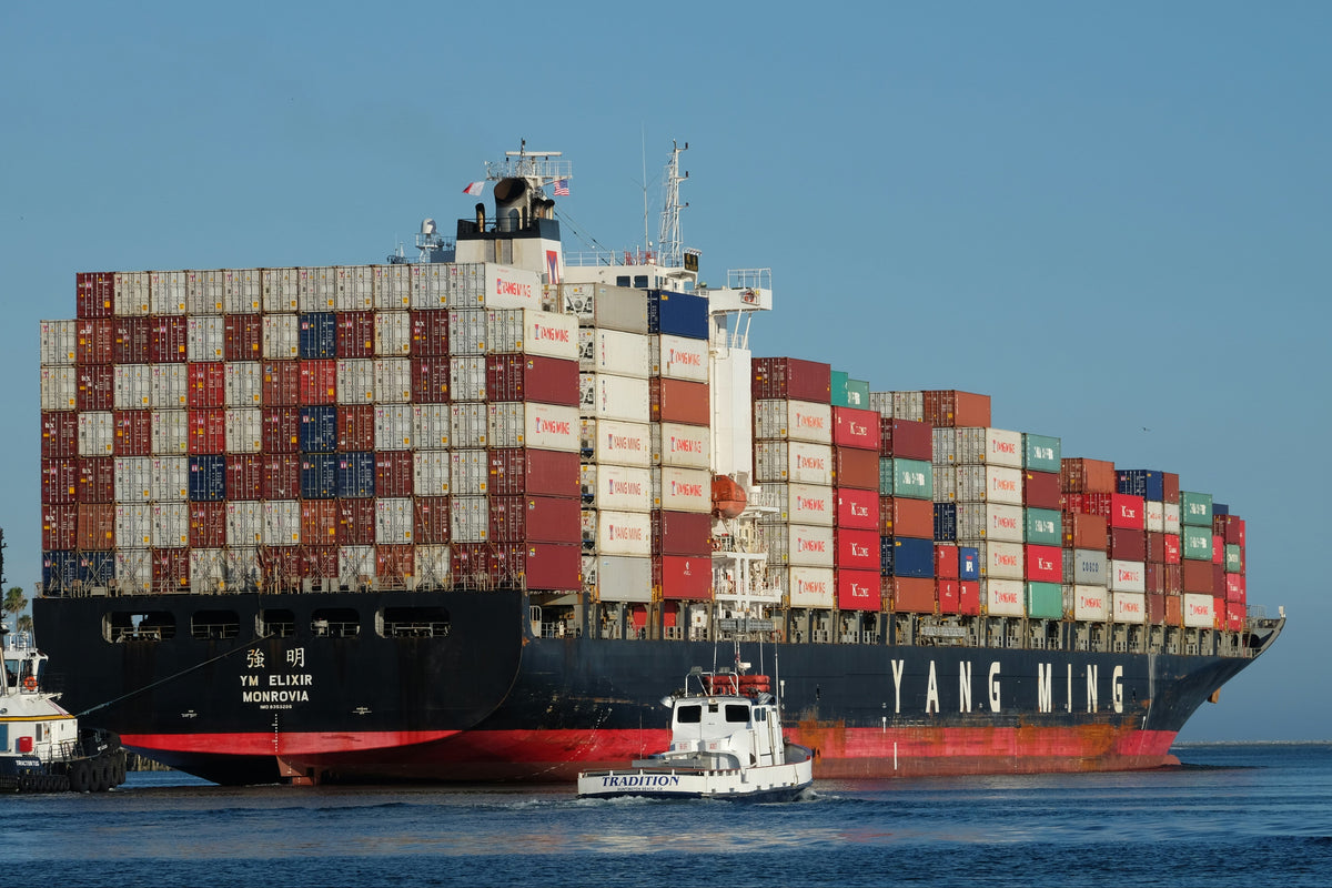 Container delivery for large commercial development
