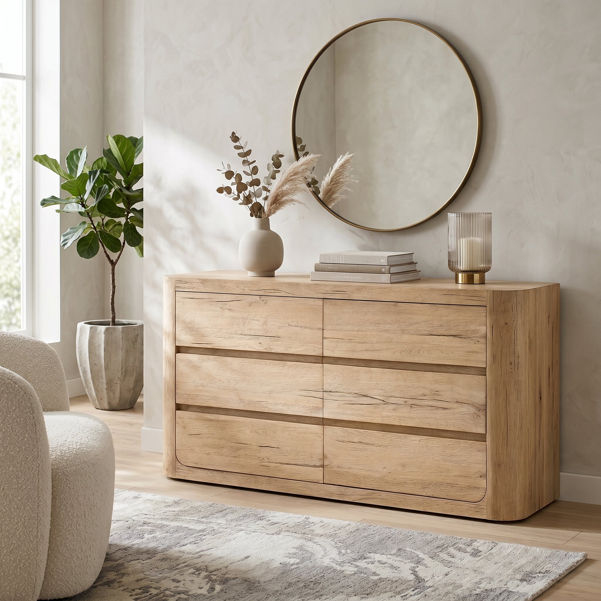 Solid Oak Sideboard