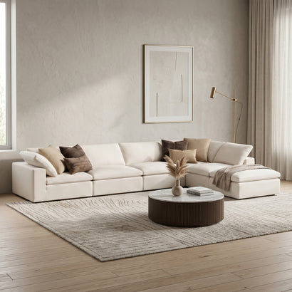 Linen Cloud Sectional
