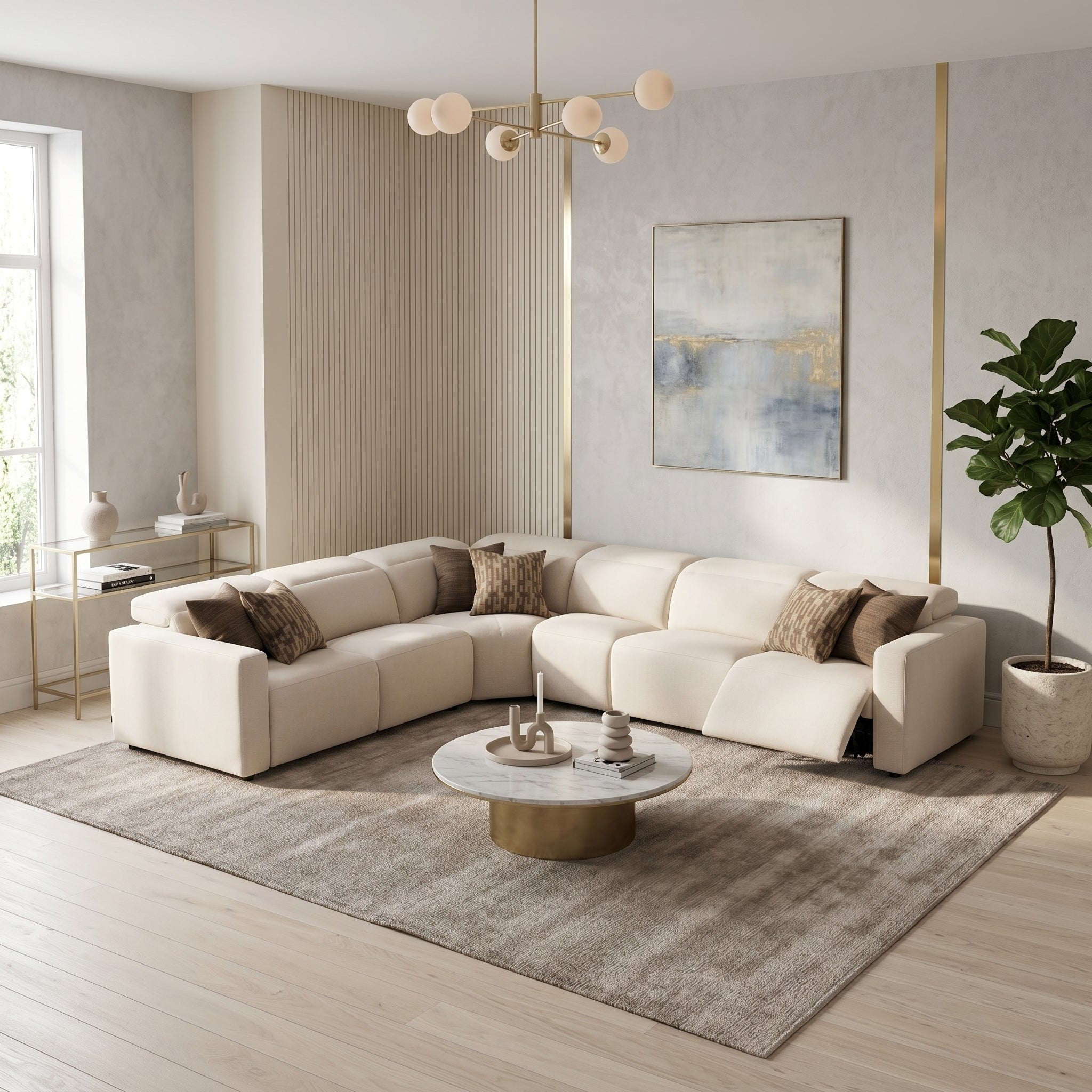 Cream Modular Daybed