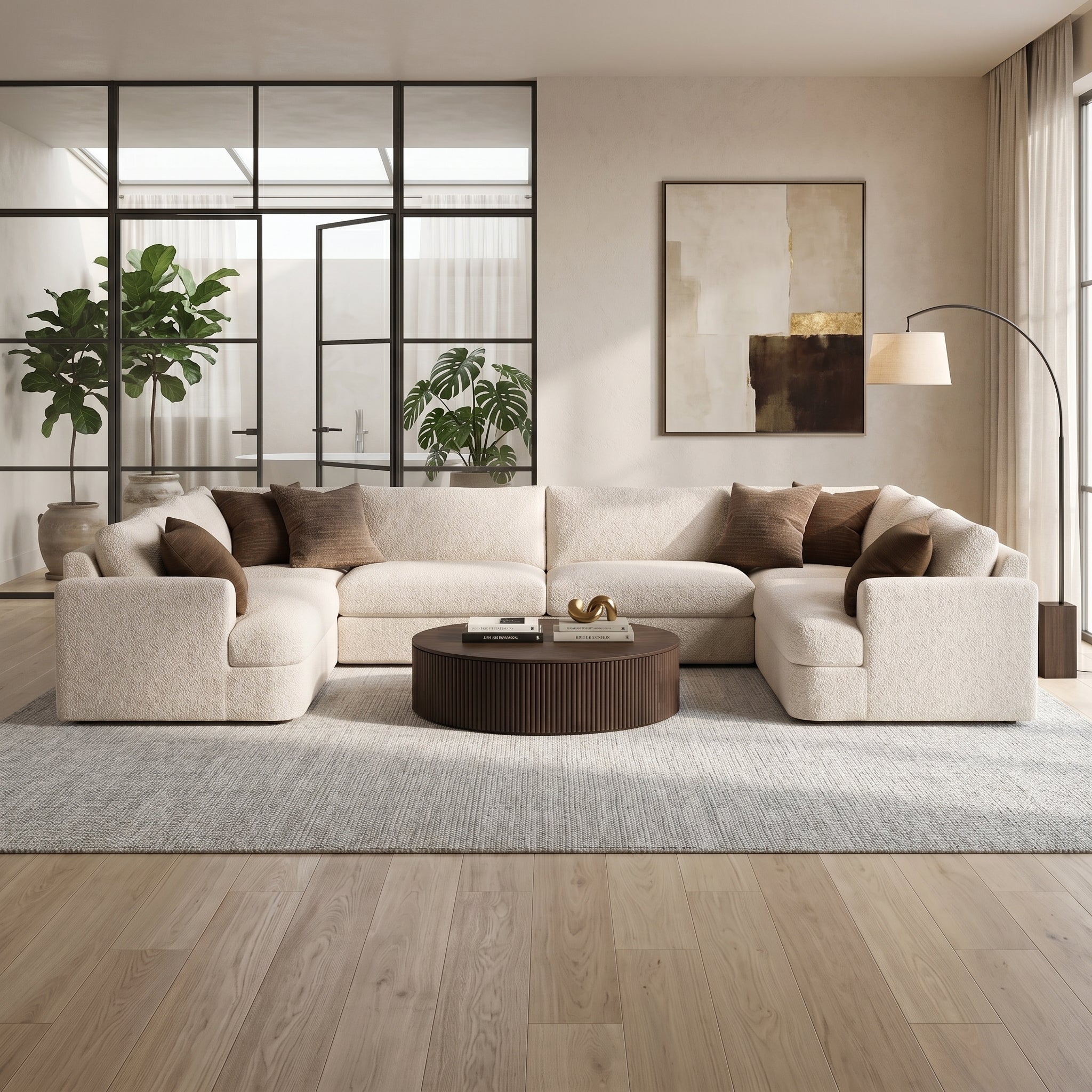 Bouclé Daybed Sofa